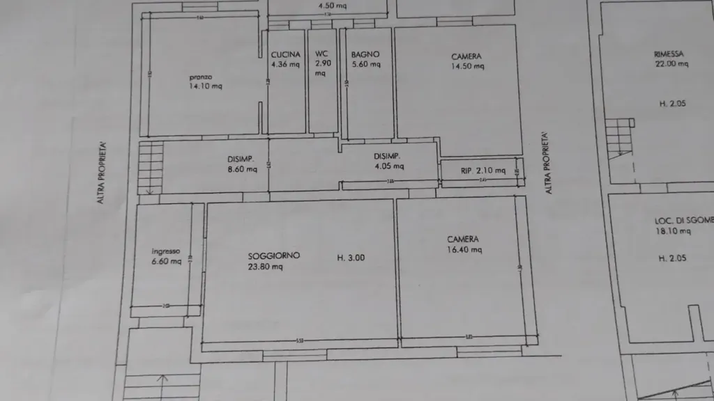 Plaan - Elegant Apartment with Terrace in Empoli