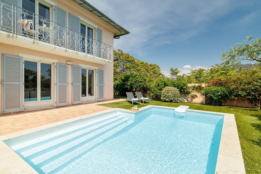 Pool - Character House with Pool in Nice Cimiez