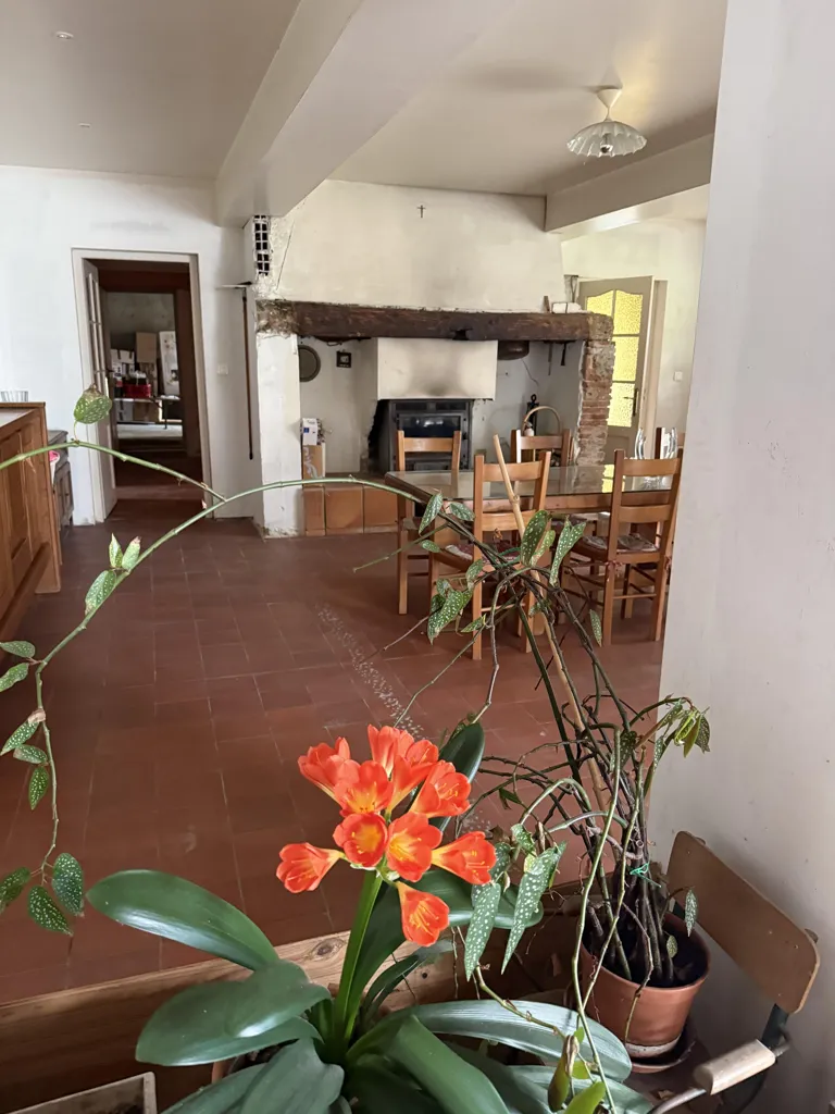 Salle à manger - Maison de Caractère avec Dépendances face aux Pyrénées