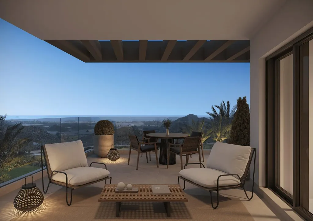 Terrass - Golf and Sea View Apartments in Pulpí