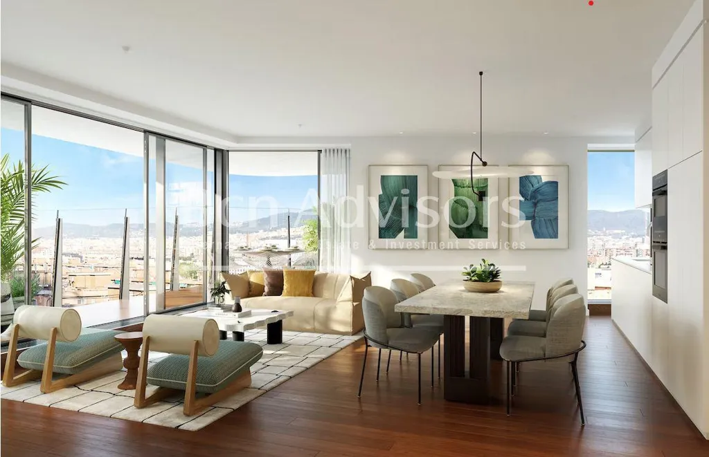 Söögituba - Luxury Flat with Sea View in Poblenou