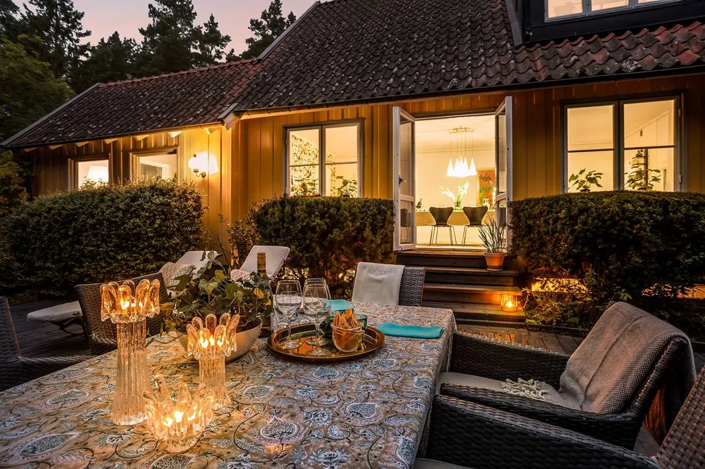 Terrasse - Classic Villa with Parkett Floors in Kalmar