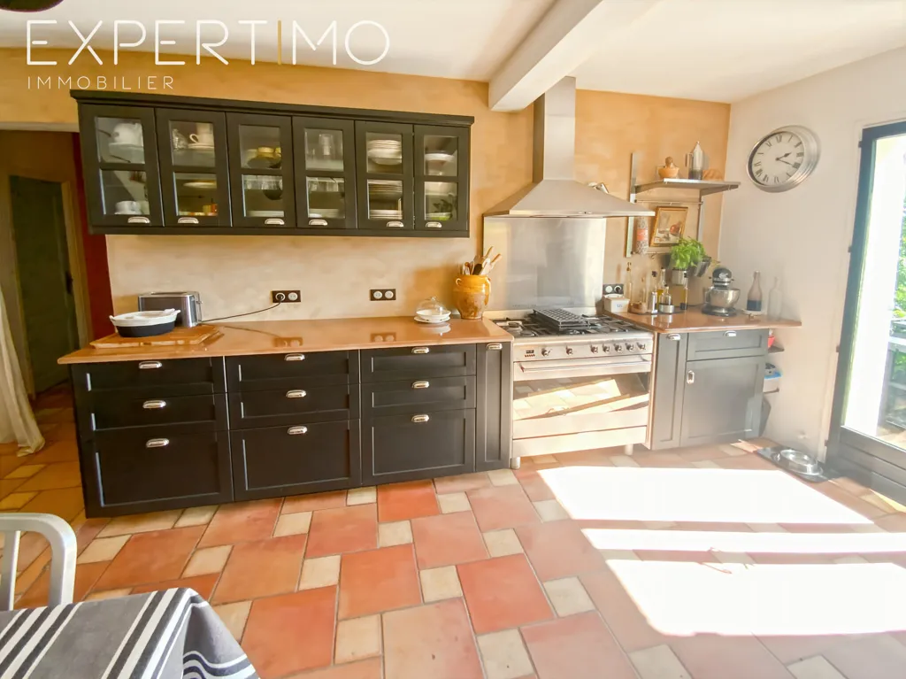 Cuisine - Villa avec Vue sur le Luberon près de Viens