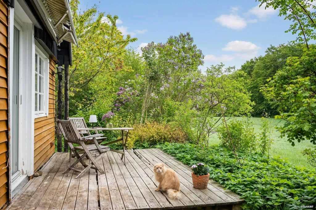 Jardin - Charming Yellow Cottage with Orchard in Scania