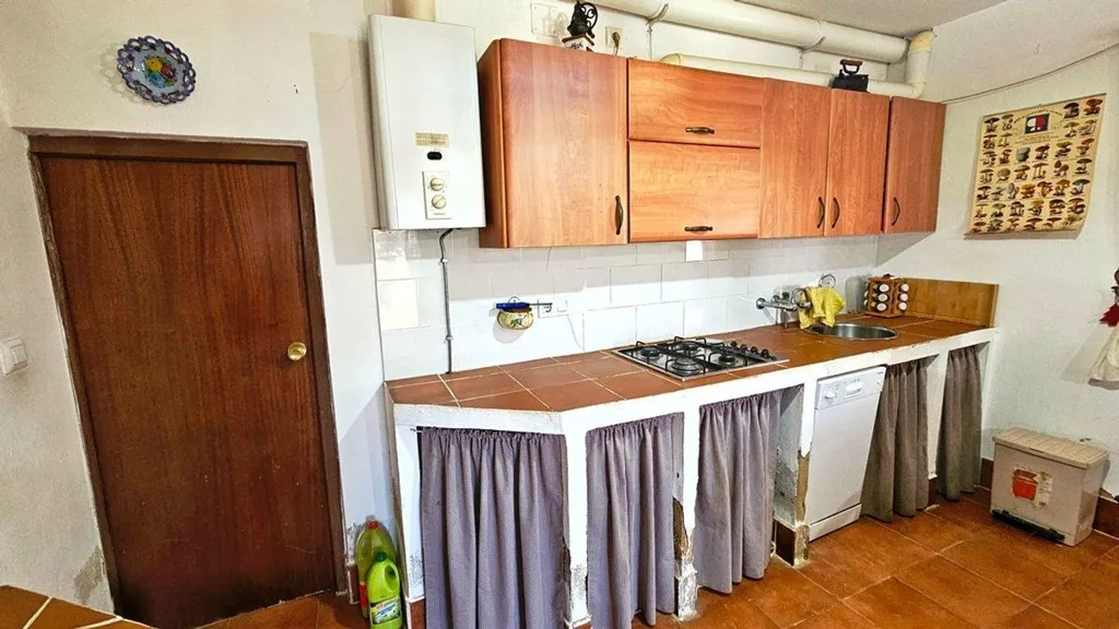 Cuisine - Villa with West Views in Almonaster la Real