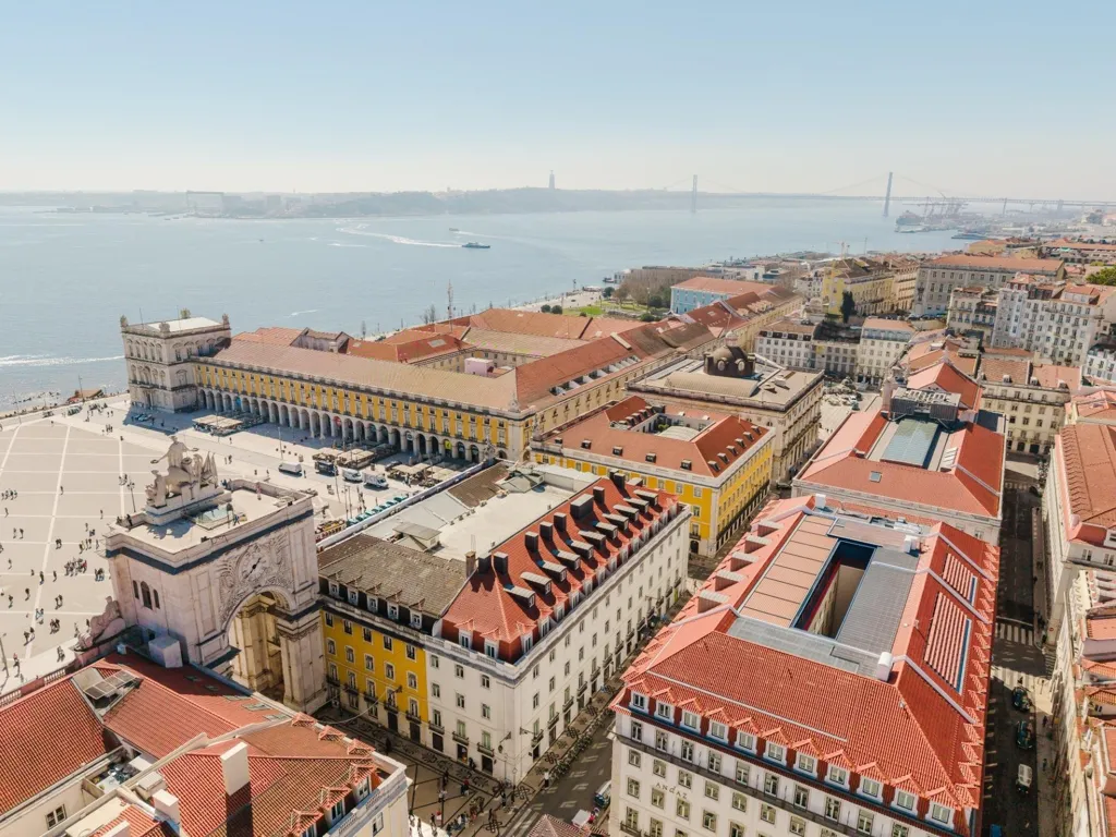Õhuvaade - 1-Bedroom Apartment with Balcony in Lisbon