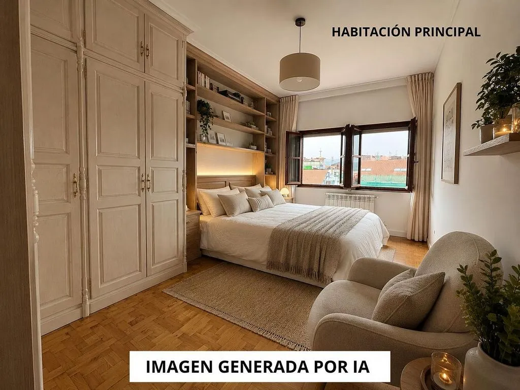 Camere da letto - Apartment with City Views in Torrelavega