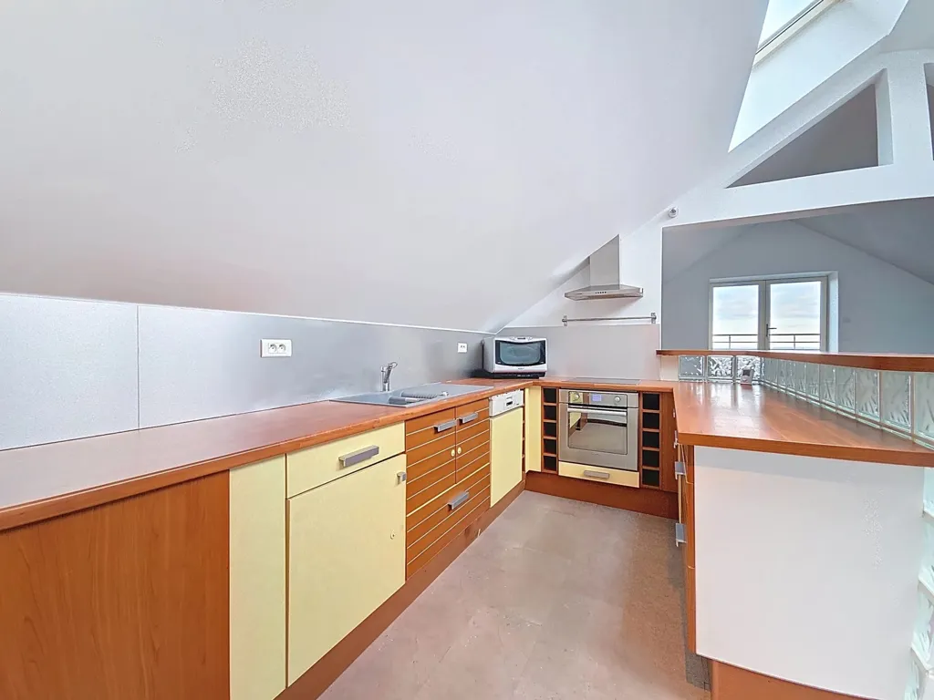 Cuisine - Duplex avec Terrasse Panoramique à Laon