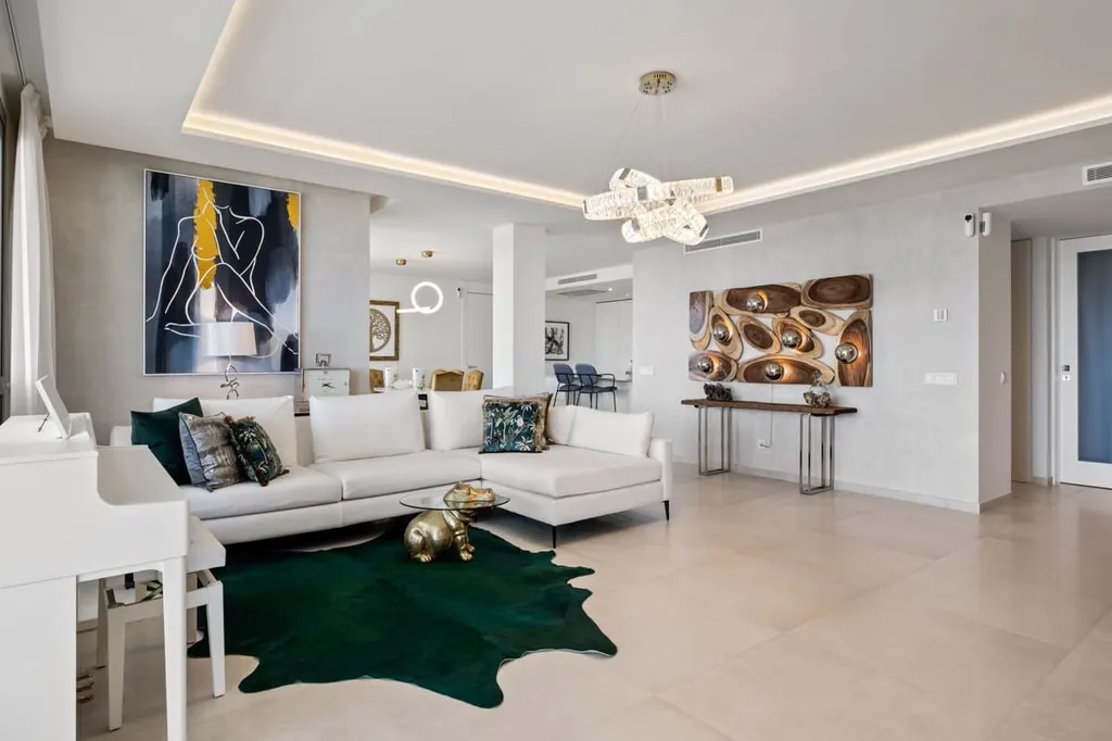 Soggiorno - Luxury Apartment with Sea View in Marbella