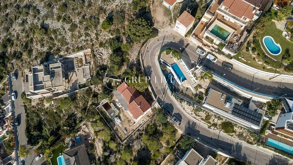 Vue aérienne - Contemporary Villa with Sea View in Sitges