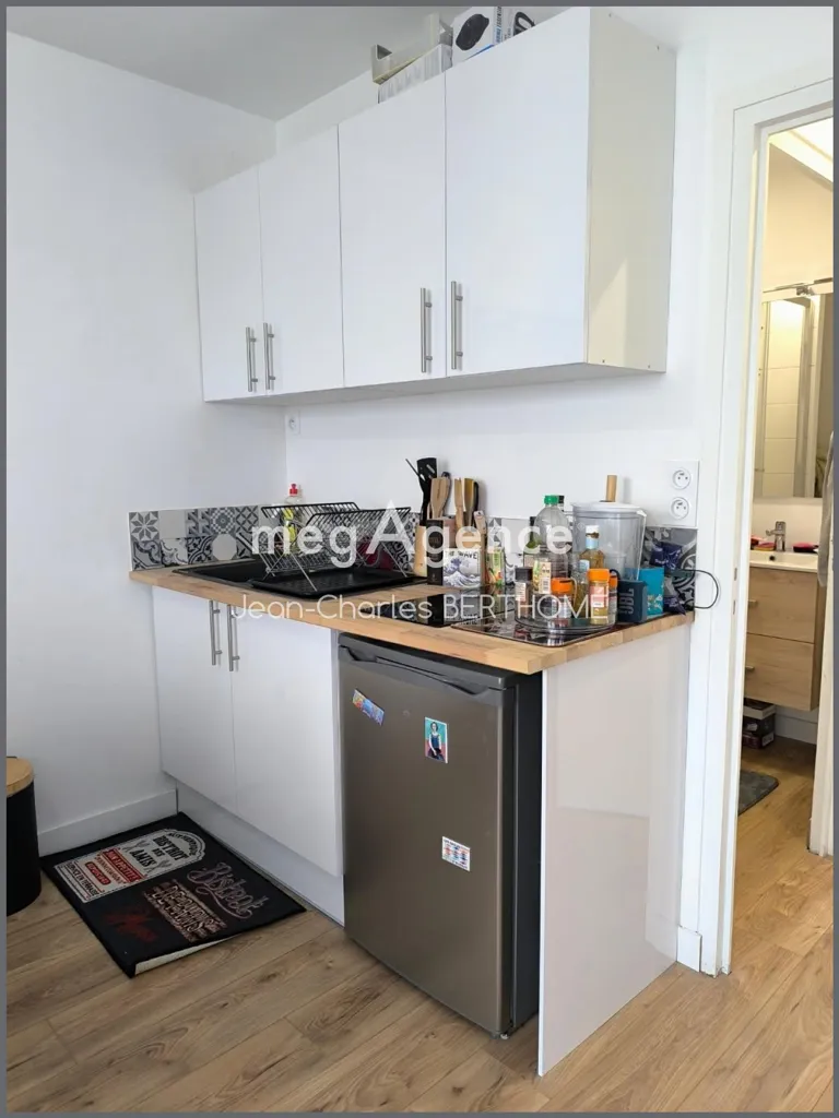 Köök - Studio with Beach Proximity in Les Sables-d'Olonne