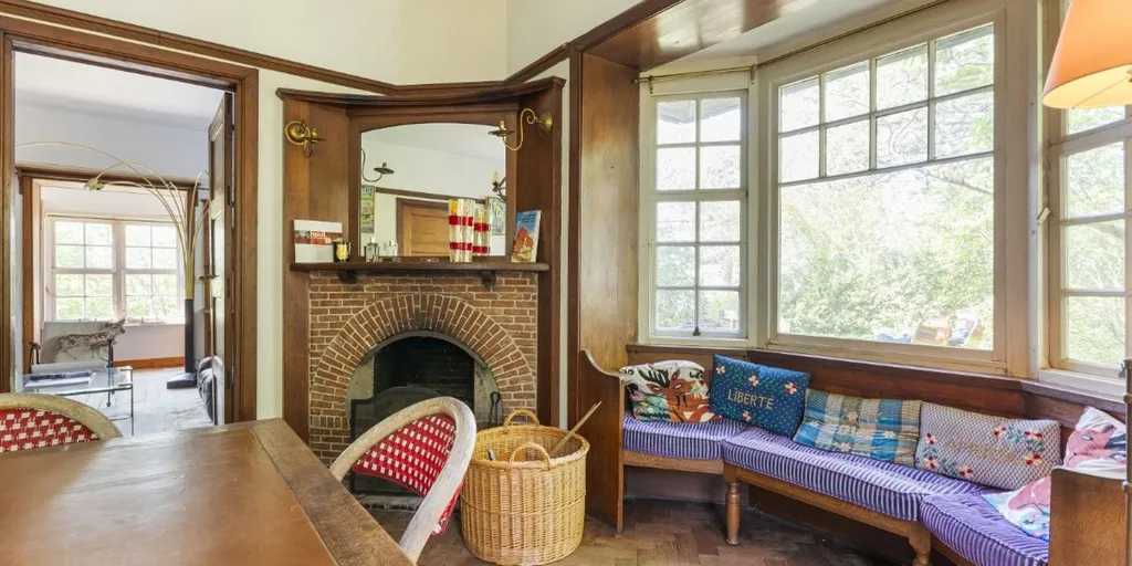Séjour - Villa Historique avec Vue Mer à La Panne