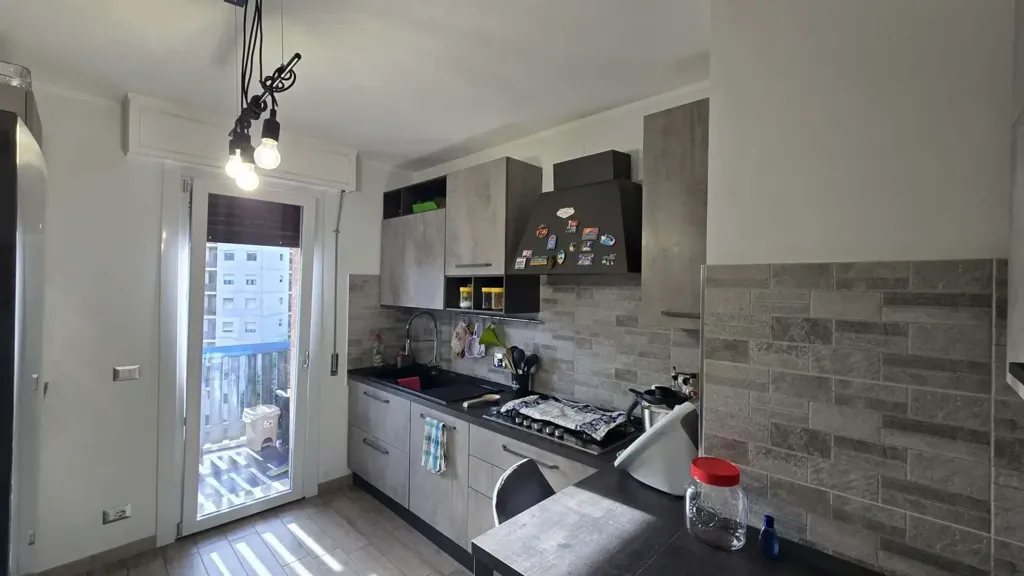 Kitchen - Rusticated Apartment with Terrace in Madonna Alta, Perugia
