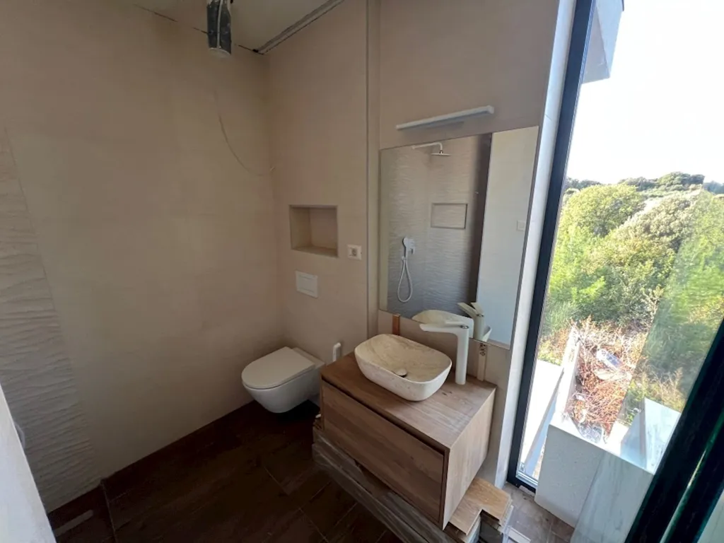 Salles de bain - Apartment with Sea View on First Floor in KRK
