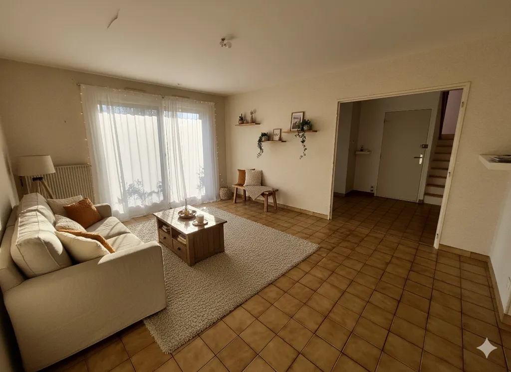 Soggiorno - House with Garden in Fondettes
