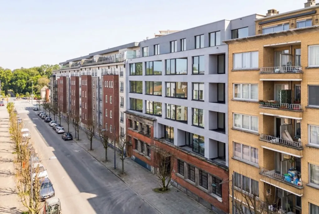 Vue aérienne - Nouveau Projet de Résidence avec Terrasses à Evere