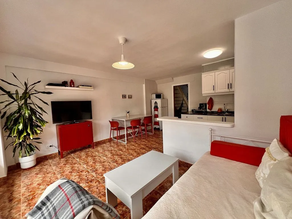 Séjour - Duplex with Terrace in Cudillero