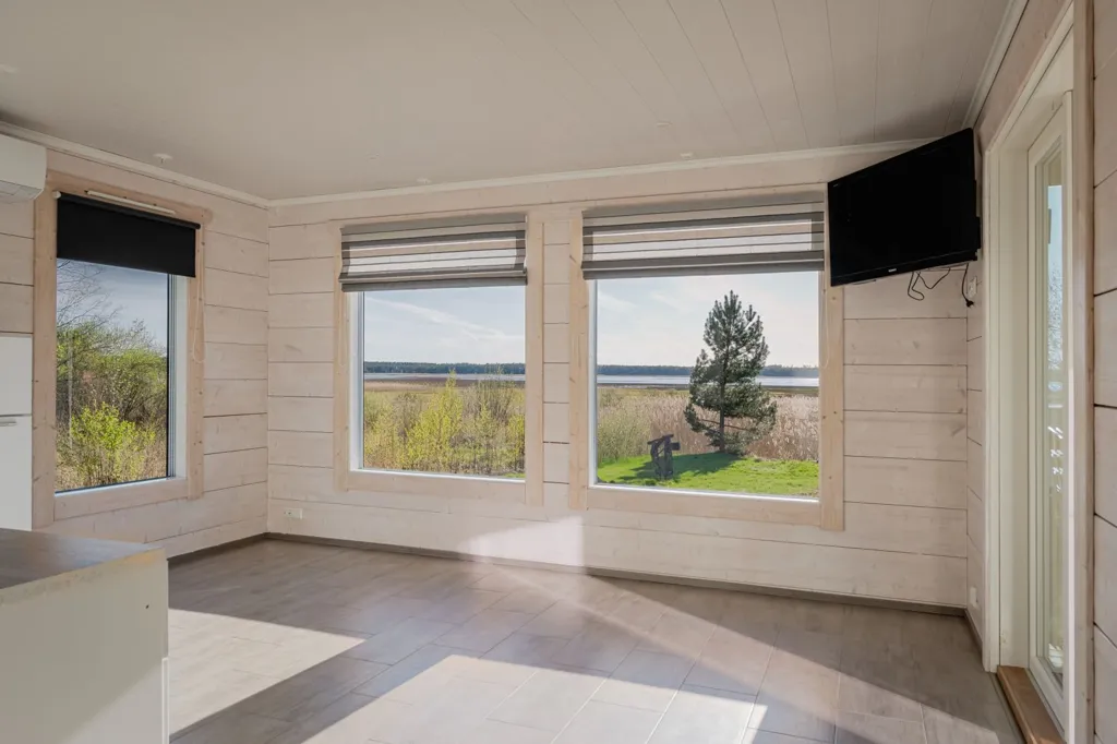 Living Room - Cottage with Sauna in Ridasjärvi
