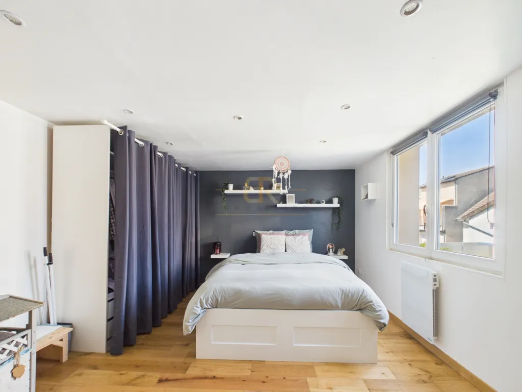 Chambres - Maison avec Terrasse et Jardin à Reims