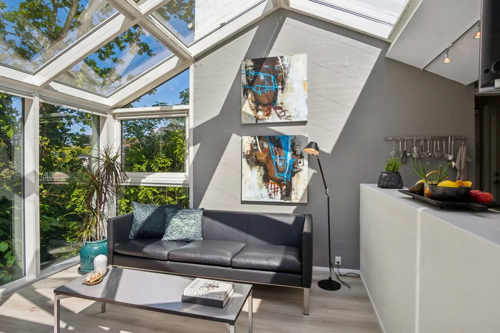 Terrasse - Villa with Pool and Sea View in Kolding