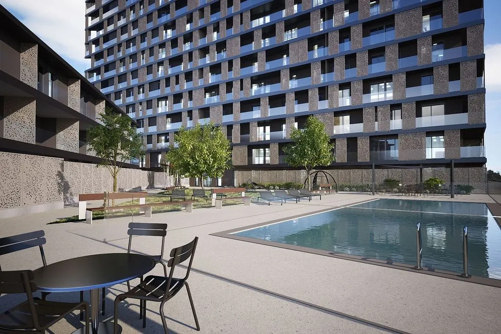 Bassein - New Flat with Pool in Ferroviario Street