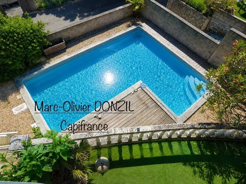 Vue aérienne - Villa d'Architecte avec Vue Panoramique près de Ganges