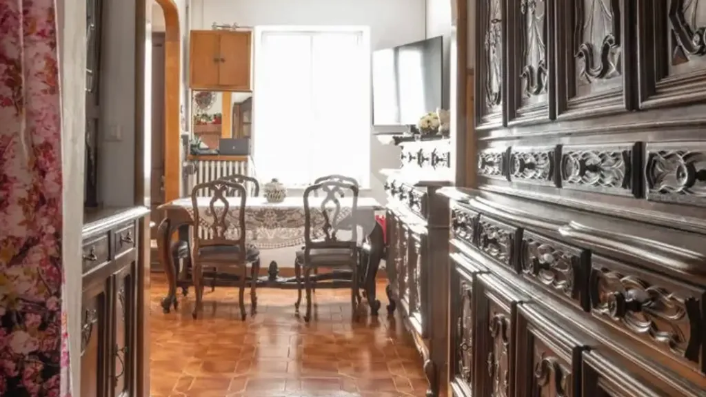 Salle à manger - Semi-detached House with Panoramic View in Marentino