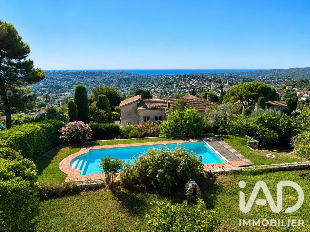 Vista aerea - Villa with Panoramic View in La Colle-sur-Loup