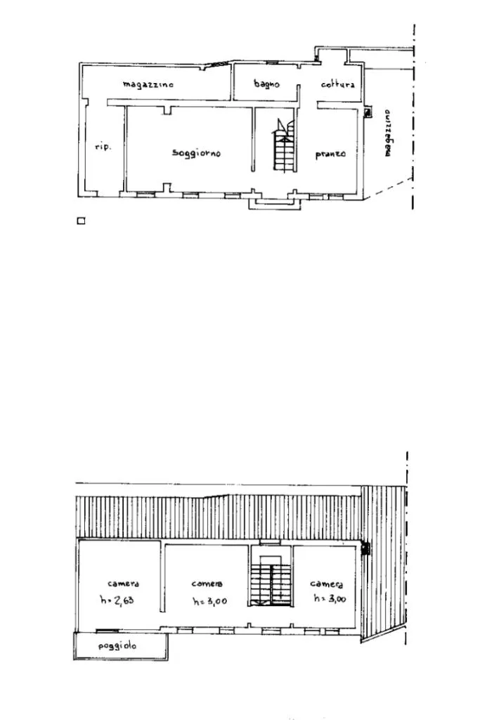 Plan - Single Villa with Private Garden in Treviso