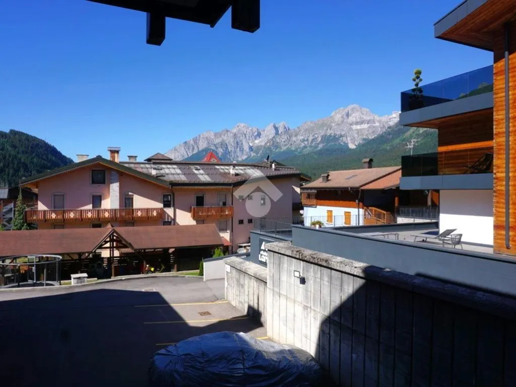 Balcon - 3-Room Apartment with Balconies in Andalo