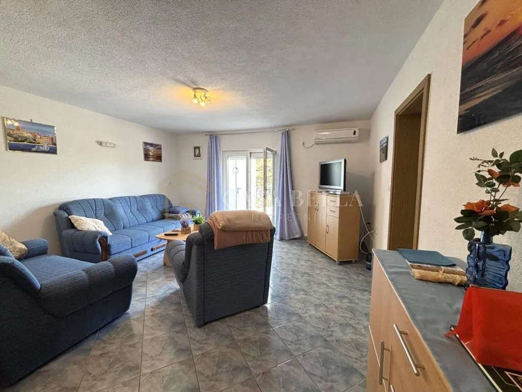 Séjour - Apartment with Sea View in Klenovica