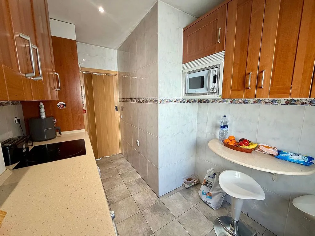 Köök - Bright Apartment with A/C in Maliaño Centre