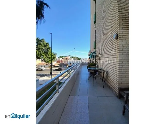 Balcon - Spacious Apartment with Terrace near Málaga Beach