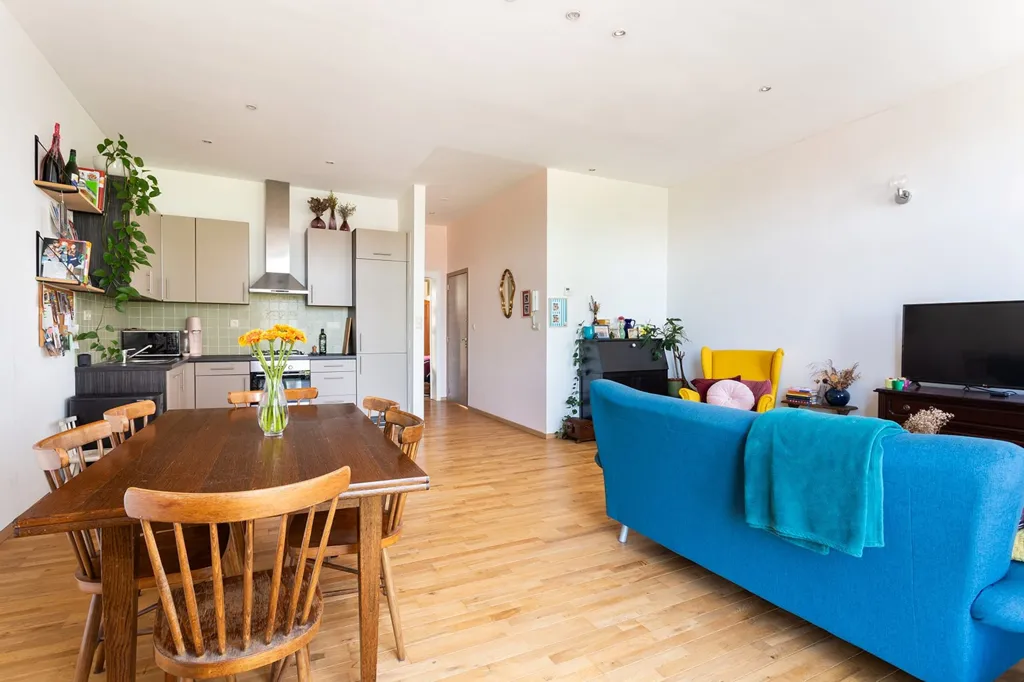 Séjour - Appartement avec Terrasse Sud à Groenenhoek