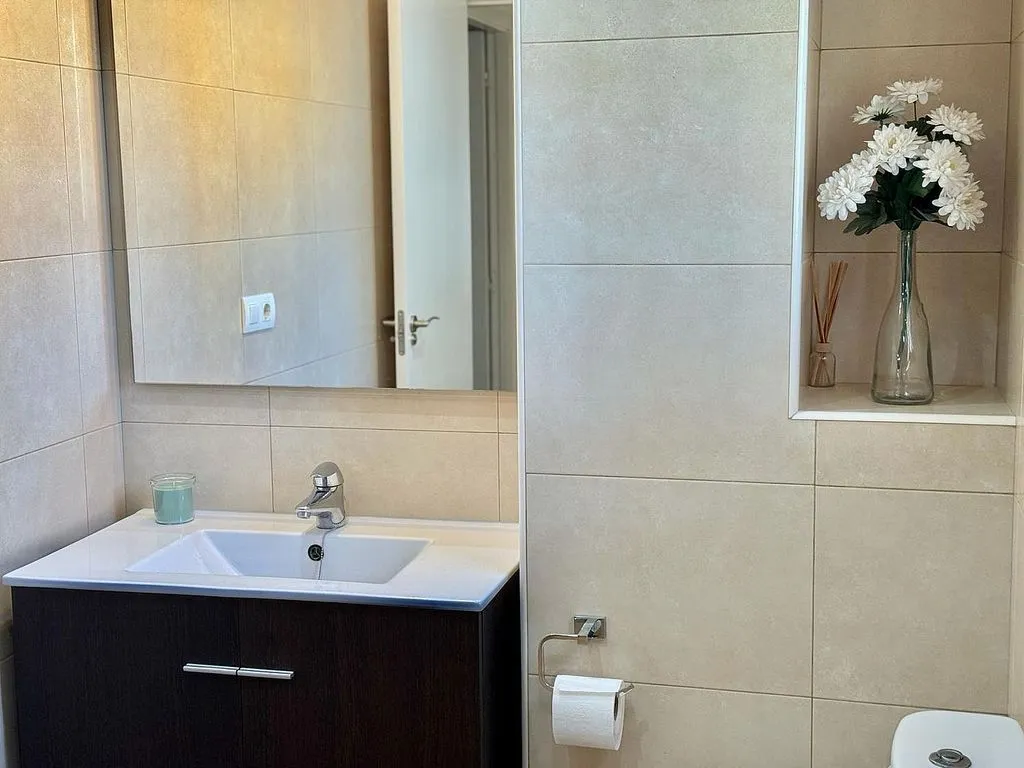 Salles de bain - Furnished Flat with Air Conditioning in Cehegín