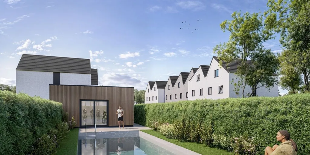 Appartement avec Piscine dans le Projet Woonerf De Vierweg à Roeselare