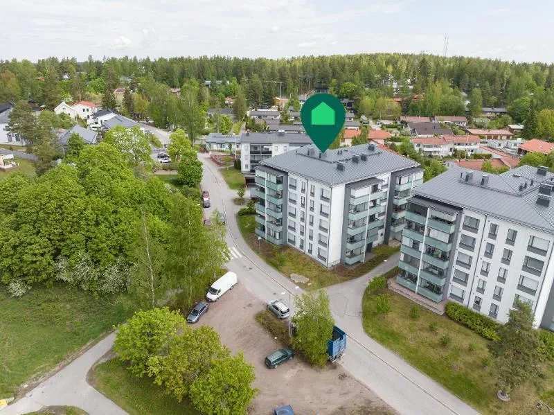 Õhuvaade - Bright Apartment with Balcony in Klaukkala