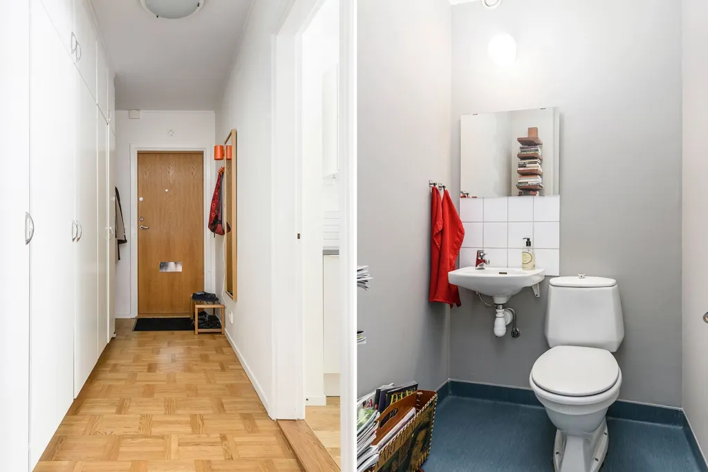 Salles de bain - Apartment with Balcony in Vasastan