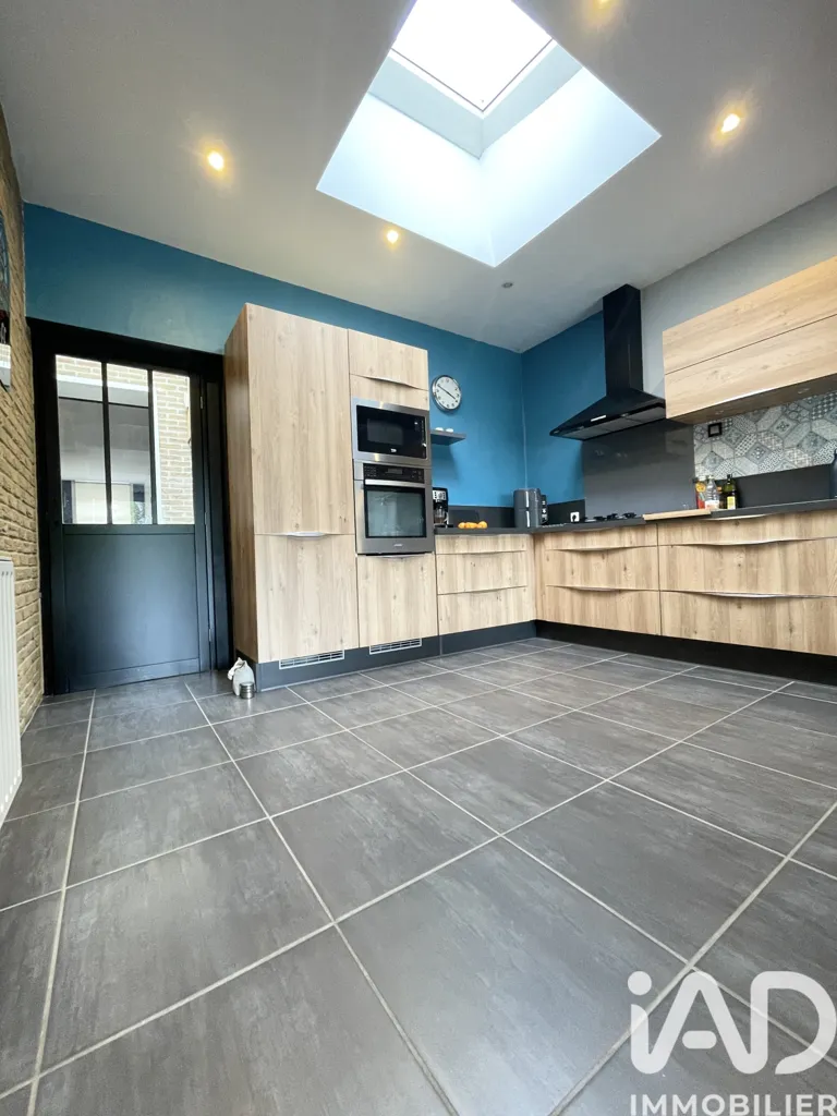 Köök - Charming House with Terrace in Hazebrouck