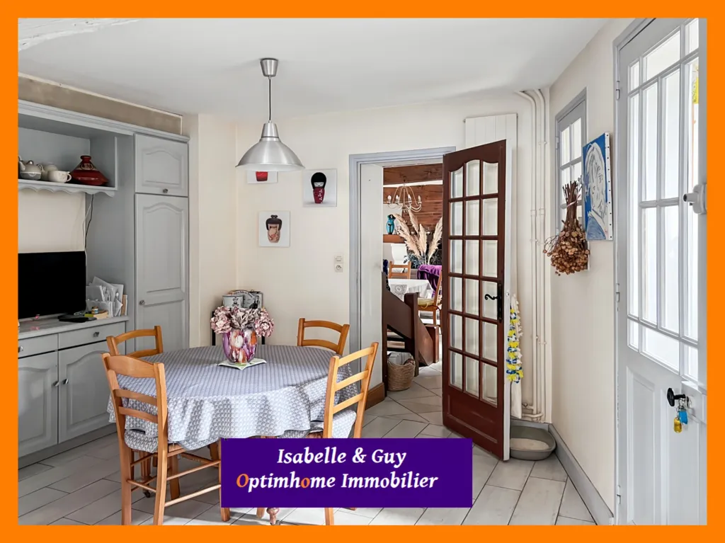 Dining Room - Two-Home Estate with Large Garden in Eure