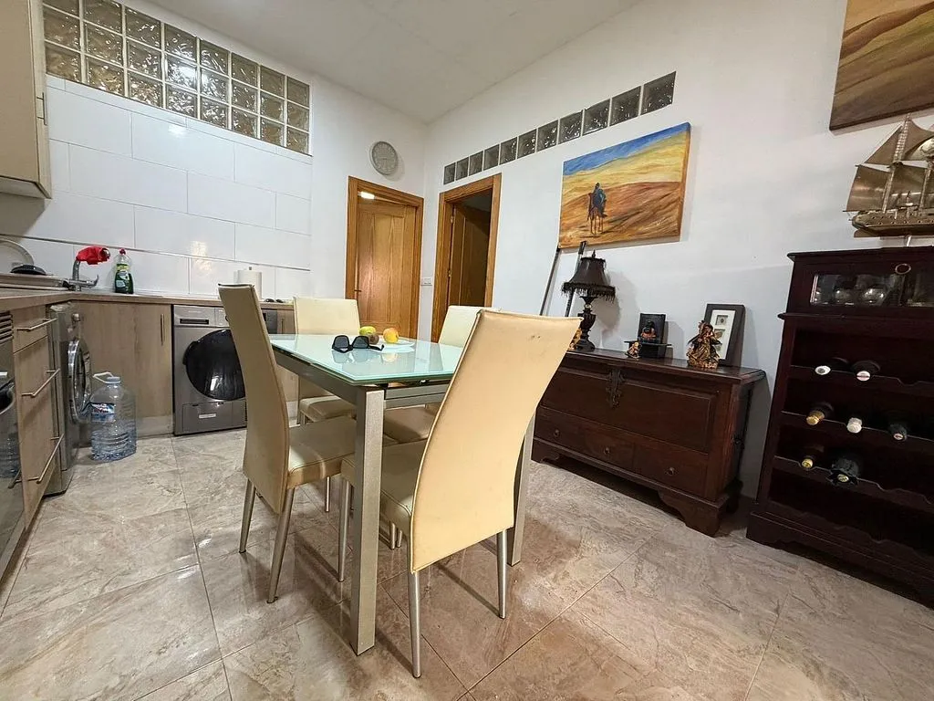 Salle à manger - 2-Bedroom Flat with Air Conditioning in Águilas