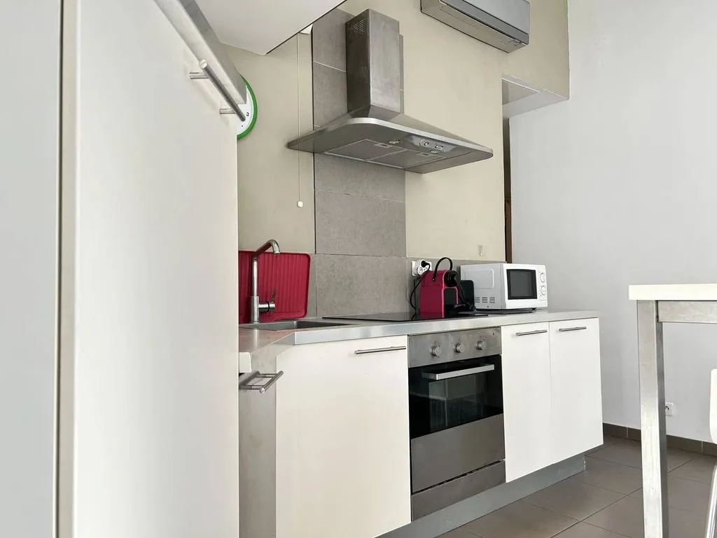 Köök - Luxury Studio with Mezzanine in Cannes