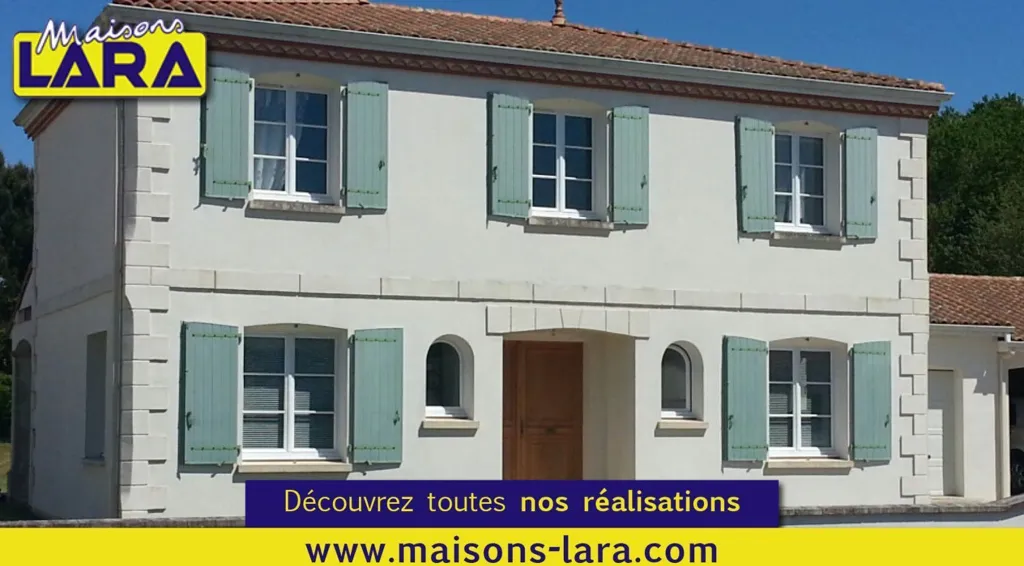 Exterior - New Build House with Custom Plan in La Jarrie