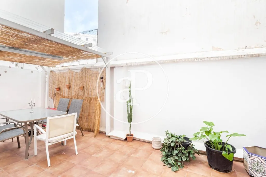 Terrasse - Modern Flat with Terrace in Nou Moles