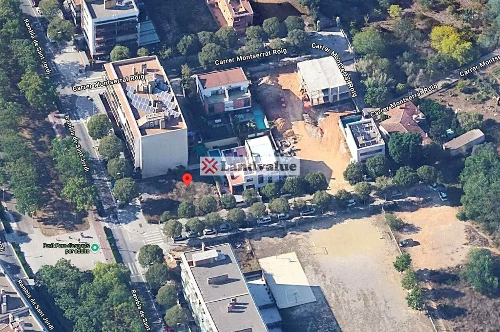 Aerial - Multifamily Plot in Vilanova i la Geltrú