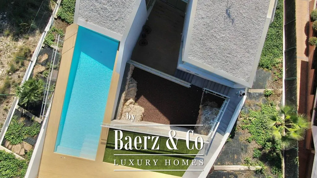 Vue aérienne - Contemporary Villa with Sea View in Sitges