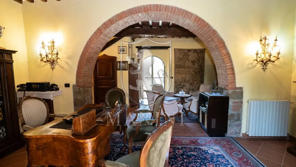 Salle à manger - Historic Castle with Garden in Sinalunga