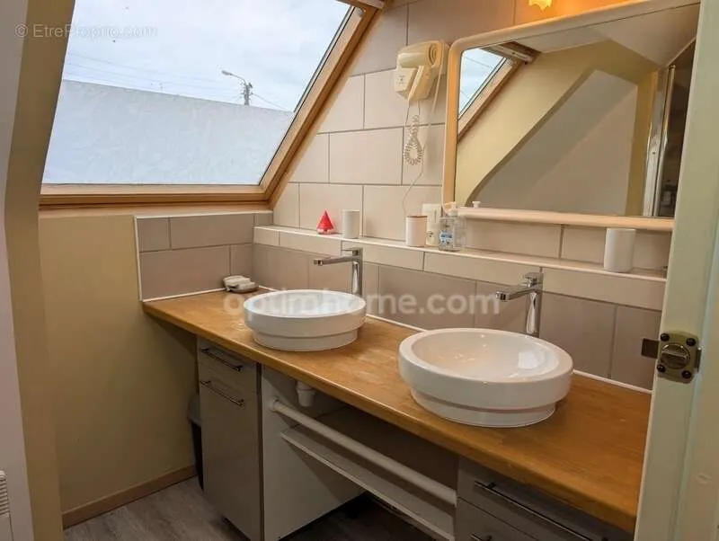 Salles de bain - Maison Vue Mer avec Terrasse à Guilvinec