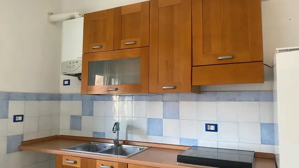 Köök - Bright Apartment with Terrace in Centocelle, Rome