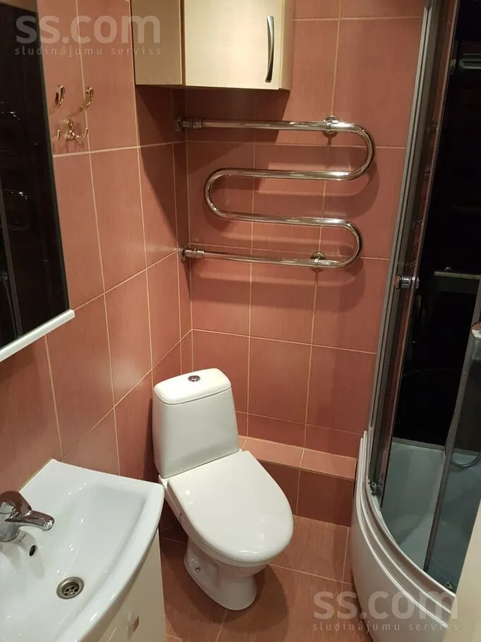 Vannitoad - Furnished Flat with Parking in Imanta, Riga